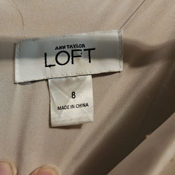 Neutral Chiffon Dress - Picture 2 of 3